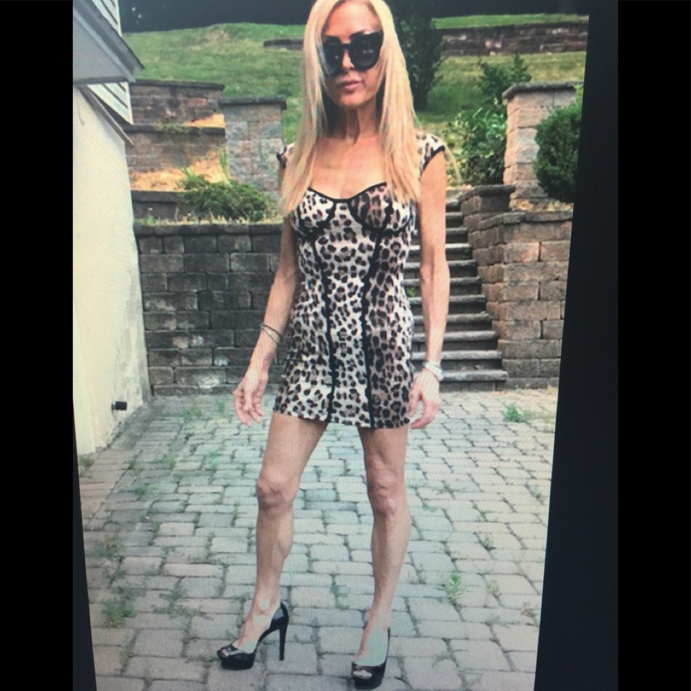 Leopard “Pin-Up Dress Sz S BNWT